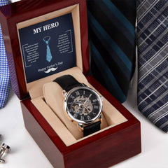 My Hero Dad - Openwork Watch